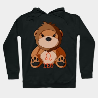 Leo Teddy Bear Hoodie